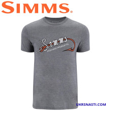 Футболка Simms Hook & Loop T-Shirt Athletic Heather